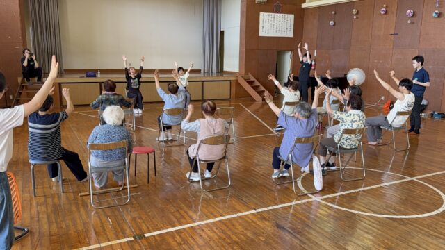 ZEN大学のダンスサークル・地方創生サークルの学生が企画した珠洲市でお年寄り向けのダンスワークショップが開催されました！