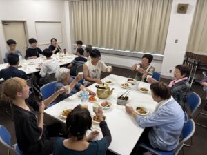 ワークショップ後のカレー